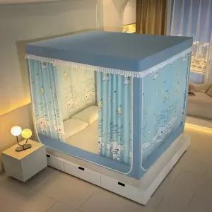 사각 난방텐트 방한 텐트 수면 난방 보온 침대