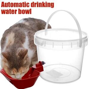 미니 고양이 정수기 3L 초저소음 애완동물 강아지용) 자동 투명 물통 음수대