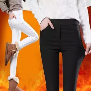 [쉐도우샵]여성 기모 레깅스 스키니 팬츠 겨울 슬림핏 밴딩 바지 (48731231)