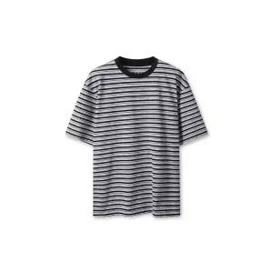 TOPTEN 남성) 쿨에어 코튼 스트라이프 반팔 티_MSF2TS1003