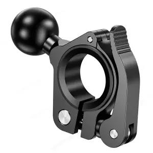 호환  알루미늄 합금 핸들바 클램프 마운트 베이스 1인치 볼헤드 1인치 볼 더블 소켓 암 홀더