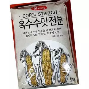움트리 옥수수 전분 1kg 업소용 튀김 제과 조리