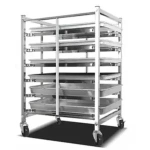 베이킹 랙 트레이 식힘틀 업소용 상품 퇴식대 빵 카트 6단 그릴 식빵