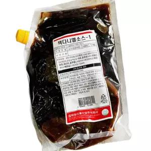 태원식품 잭다니엘 소스 1kg 업소용 스테이크 바베큐