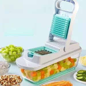 수동 야채절단기 깍뚝 슬라이서 채썰기 식당 커터 업소용 당근 썰기 기계