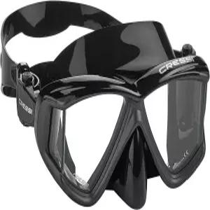 크레시 퍼펙트 뷰 순수한 편안한 실리콘으로 스쿠버 및 스노클링 마스크 리버티 콰트로 이탈리아에서