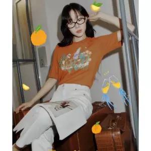 [올리비아로렌]플라워 티셔츠 VOCAS5M4391