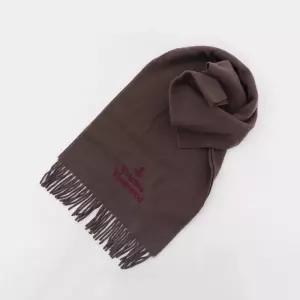 오알비 영문자수로고 울 여성 머플러 81030007 W00Q7 D401