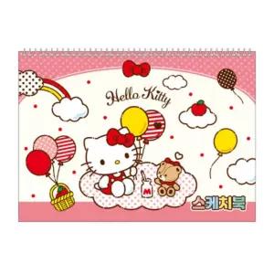 플유 스케치북 캐릭터 학용품 색칠공부 도화지