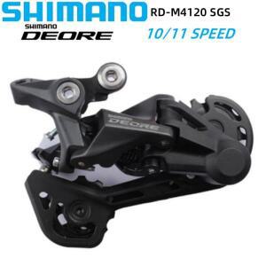 SHIMANO DEORE 시리즈 RD-M4120 SGS 10/11 속도 뒷 변속기 11/10 산악 자전거 MTB 라이딩 부품 원본