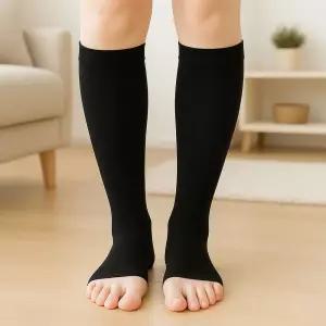 서포팅 오픈토 종아리 압박밴드 빼기 압박스타킹 yZL8+2AUj