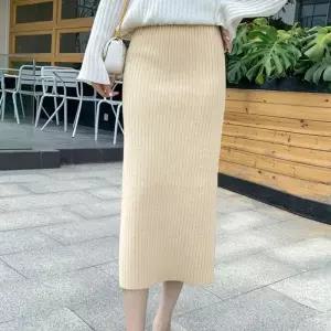 [라일리여성의류] Rly 심플 스커트 밴딩 H라인 하이웨스트