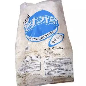 영빈제과 습식 빵가루 냉동 굵은입자 2kg 4개 튀김