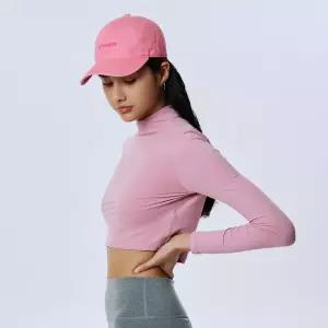 스파이더 여성 올데이 크롭 롱 슬리브 SPJFCNRL251WLPK [백화점 매장판]