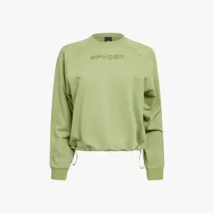 스파이더 여성 크롭 롱 슬리브 티셔츠 SPHFCNRL351WLKH [백화점 매장판]