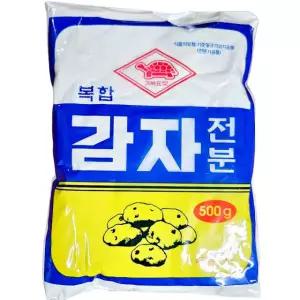 천우식품 감자 전분 500g 요리 재료 튀김 업소용