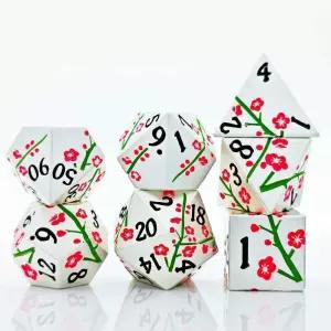 20면체 주사위 세트 다각형 면체 보드게임 메탈 다면체