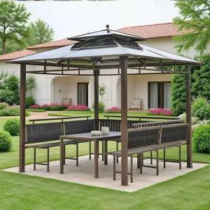 야외정자 조립식오두막 코스트코파고라 오두막 그늘막