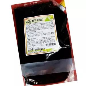 시아스 바베큐 소스 2kg 업소용 액상 양념 식당용 바비큐 대용량