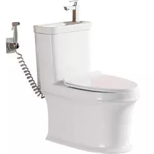 양변기 세면대 화장실 욕실 스프레이건 호텔 변기 305mm 절수형 세트