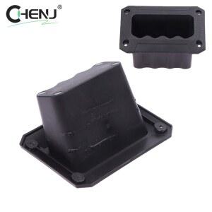 찬장용 블랙 플라스틱 스피커 사이드 핸들, 앰프 스피커 케이스, 기타 교체 측면, 내구성 있는 사운드 핸들