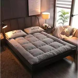 양털 토퍼 자가 발열 매트리스