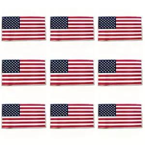 Iron On 미국 국기 패치 엠보싱 로고 3D TPU 스티커 메탈릭 스타일 유니폼 모자, 배낭, 재킷, 바지, 가방용