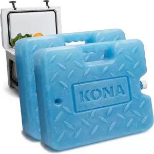 코나 대형 쿨러용 스팩 - 재사용 가능한 재결빙 4파운드 캠핑 여행 점심 해변 얼음보다 차가운 5°C용 오래