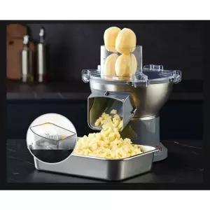 업소용 깍둑썰기 기계 분쇄기 야채 채썰기 슬라이서 당근 절단기 자동 양파