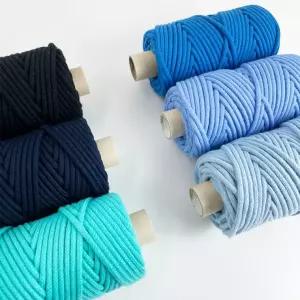 마크라메 콘사 프리미엄 우동끈 스트링실 파이핑끈 50야드