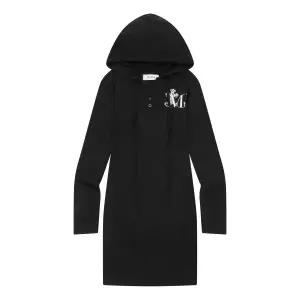 MUCENT 사하라 호피 십자가 후드넥 슬림핏 원피스 103724