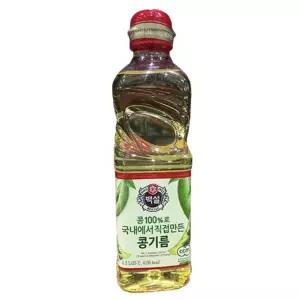 백설 콩 식용유 0.5L 20개 대두유 요리유 대용량