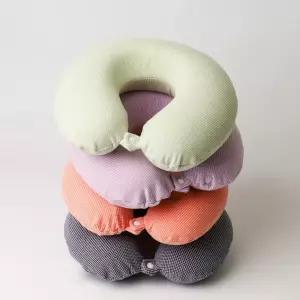 비행기 기내 휴대용 목베개 도넛 쿠션 4color
