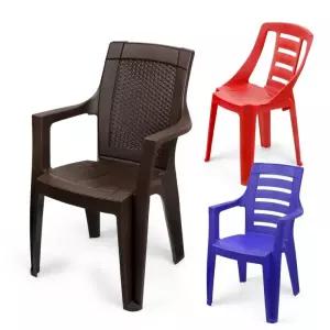 행사용 편의점 플라스틱 포장마차 등받이 의자 4개