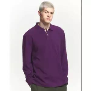 헤지스 HAZZYS 바이올렛 긴팔 피케 카라 티셔츠 HZTS4D431V3 133626