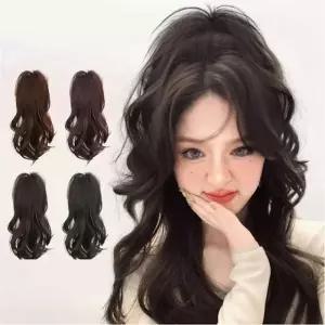 포니테일 부분가발 물결웨이브 묶음머리 스타일가발