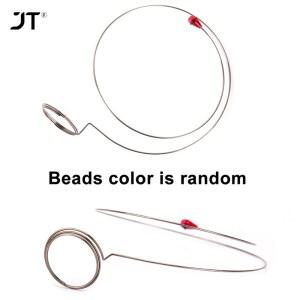 실버 라운드 와이어 루페 안경 거치대 밴드 헤드 시계 메이커 수리 도구