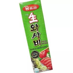 움트리 생 와사비 튜브 43g 업소용 초밥 일식 재료 소스