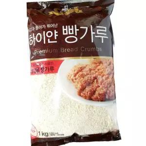 코알라 하이얀 빵가루 1K 6개 업소용 튀김 재료 대용량