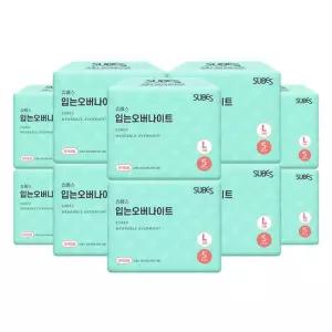 슈베스 입는 오버나이트 생리대 대형 특대형 5P x4팩 / 팬티형 입오버 입는생리대