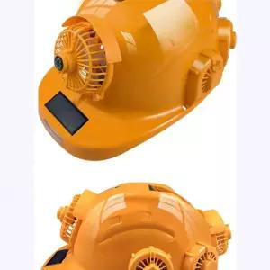 여름 안전모 선풍기 모자 랜턴 산업안전 LED 헬멧