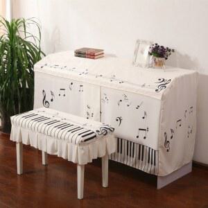 88키 전자피아노 커버 북유럽 싱글 피아노 싱글스툴커버 방진 소재 디어 Piggy 밀폐형