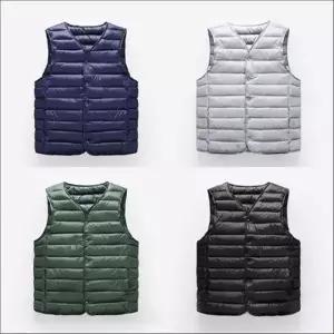 남성 사무실 겨울 경량 패딩조끼 레이어드 이너 쪼끼
