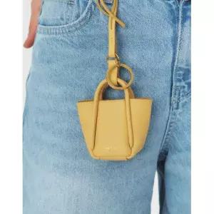 헤지스 HAZZYS WOMEN ACC [아카이브H 베리백] 클래식 옐로우 미니 참장식겸 키링 HIHO5E184Y2 120328