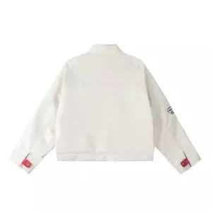 엘럽 여성용 야구 점퍼 라이더 PU 가죽 자켓 루즈핏 지퍼 하이넥 숏 원템1