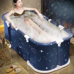 성인 접이식 욕조 반신욕 대형 인 간이 이동식