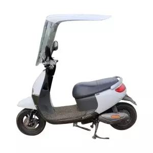 오토바이 지붕 바이크 윈드스크린 화이트-백미러 형 썬루프 비가림막