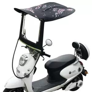 오토바이 캐노피 스쿠터 자동차 가리개 지붕 우산 차양막 탈착식 덮개 배달