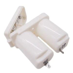 이중 칸막이 가스 온수기 액세서리 부품용 범용 배터리 박스 플라스틱 케이스(흰색)