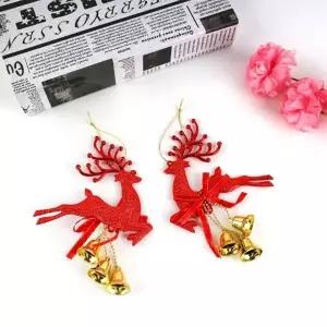 ( )데코용품 크리스마스트리 사슴장식 레드 트리장식용품